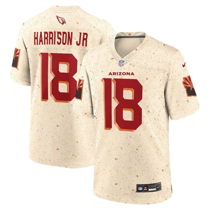 Marvin Harrison Arizona Cardinals 2025 “Rivalries” Limited Jersey - Beige