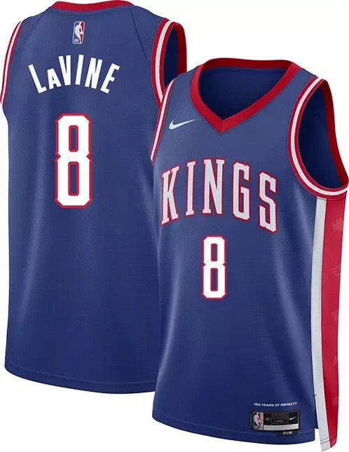 Zach LaVine Sacramento Kings 2025 Swingman Jersey City Edition - Blue