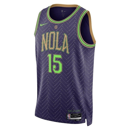 Jose Alvarado New Orleans Pelicans 2025 Swingman Jersey City Edition - Purple