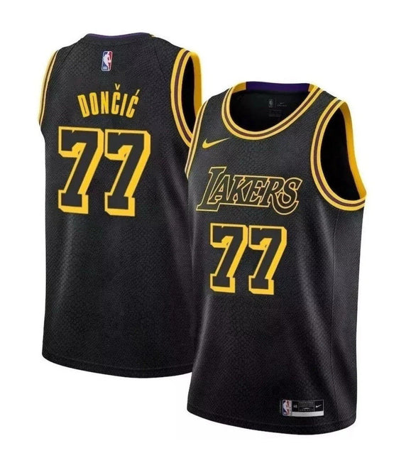 Luka Doncic Los Angeles Lakers 2025 Basketball Jersey - Black