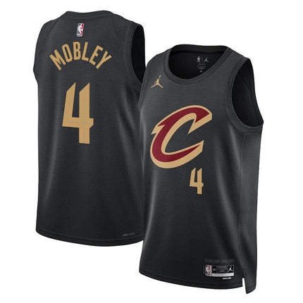 Evan Mobley Cleveland Cavaliers 2025 Statement Swingman Jersey - Black