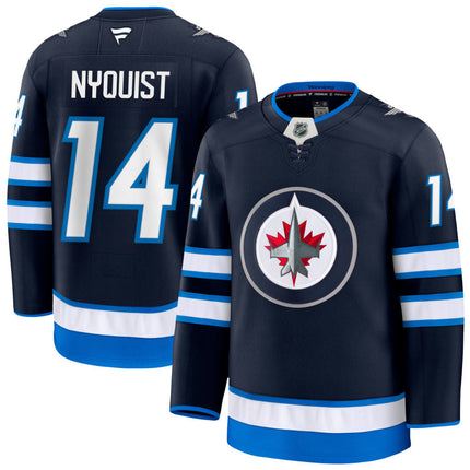 Gustav Nyquist Winnipeg Jets 2025 Home Premium Jersey - Navy
