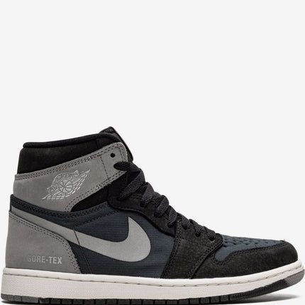 Men's Nike Air Jordan 1 High Element Gore-Tex Black Grey Shoes