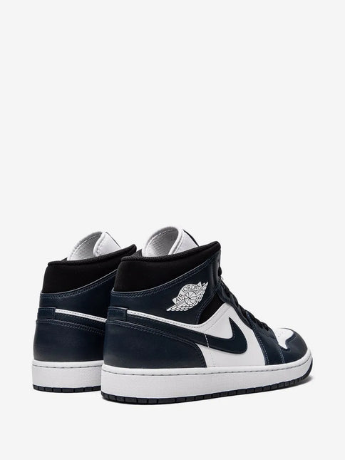 Men's Nike Air Jordan 1  Mid Armory Navy Shoes