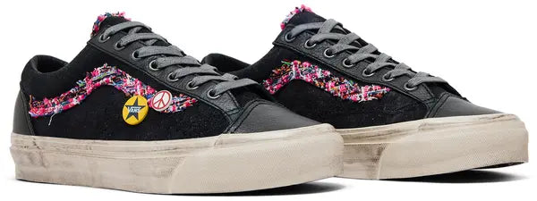 Men's Vans LX Old Skool 36 Souvenir Black White Shoes