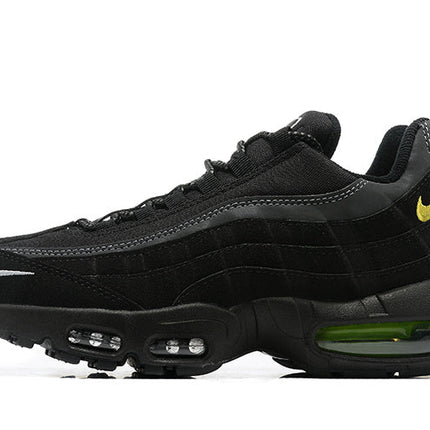 Men's Nike Air Max 95 Black Yellow Strike Shoes