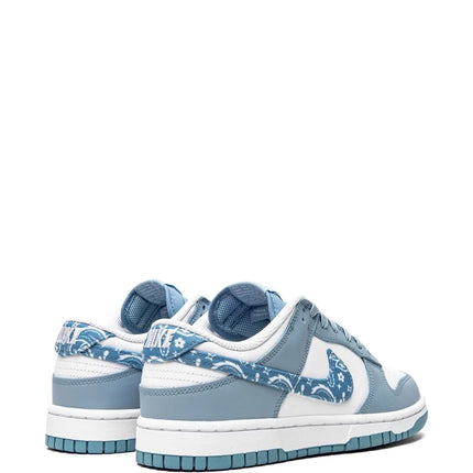 Men's Nike Dunk Low Blue Paisley Shoes