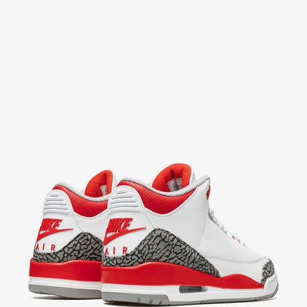 Men's Nike Air Jordan 3 Fire Red Shoes