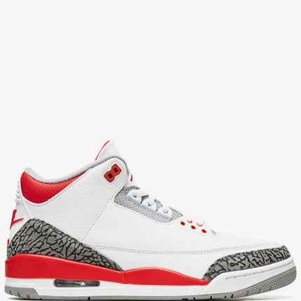 Men's Nike Air Jordan 3 Fire Red Shoes