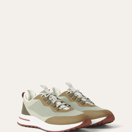 Men's Clothbase Loro Piana Frost Dark Green Sneakers