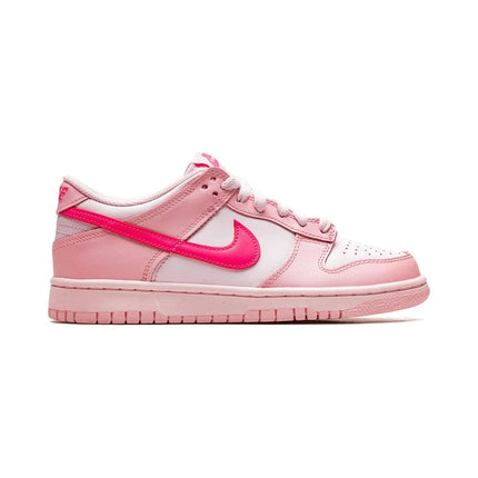 Men's Nike Dunk Low Triple Pink Shoes