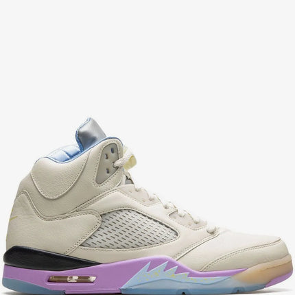 Men's DJ Khaled x Air Jordan 5 We The Best Sail Shoes