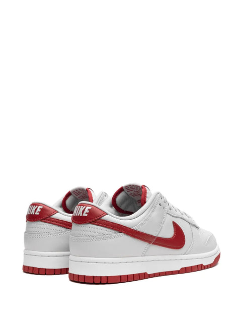 Men's Nike Dunk Low Vast Grey Varsity Red-White Shoes