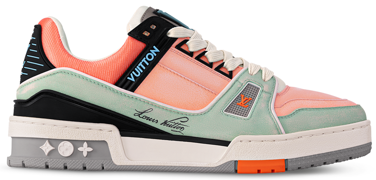Men's Louis Vuitton LV Trainer Multicolor Sneakers