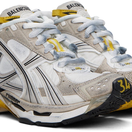 Men's Balenciaga Phantom Sneaker In White & Yellow
