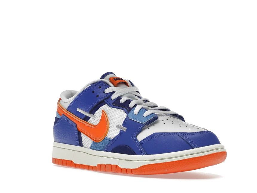 Men's  Nike Dunk Low Scrap Knicks Shoes