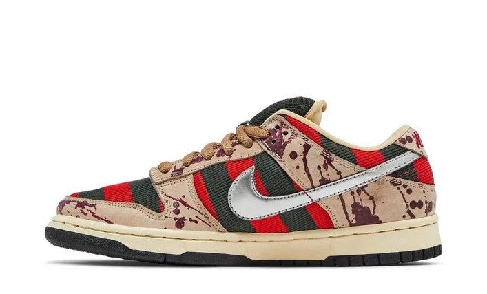 Men's Nike SB Dunk Low Freddy Krueger Shoes