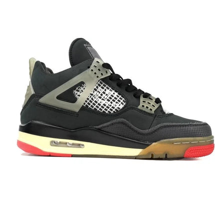 Men's OFF-WHITE x Air Jordan 4 Bred Shoes