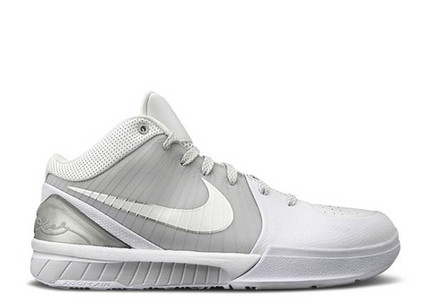 Men's Nike Zoom Kobe 4 'Metallic Silver' Shoes