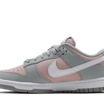 Men's Nike Dunk Low Grey Pink Shoes