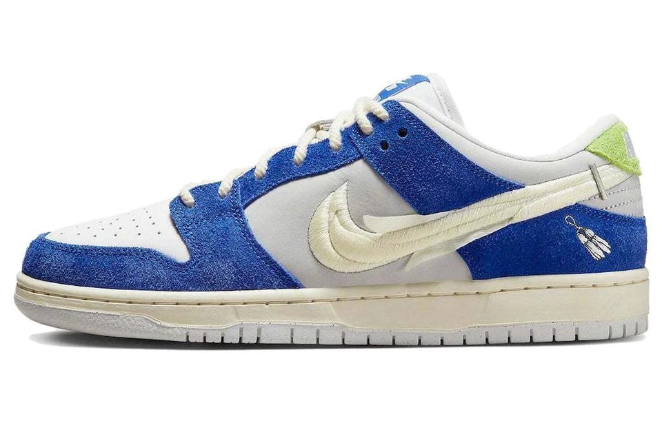 Men's Nike SB Dunk Low x Fly Streetwear Gardenia Shoe Blue Shoes