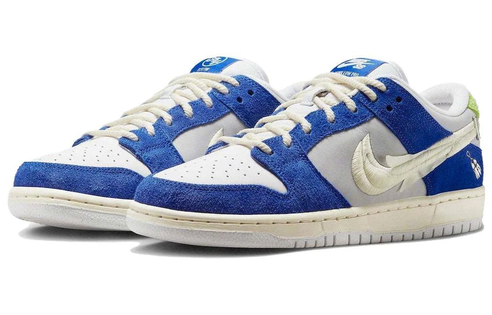 Men's Nike SB Dunk Low x Fly Streetwear Gardenia Shoe Blue Shoes
