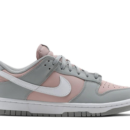 Men's Nike Dunk Low Grey Pink Shoes