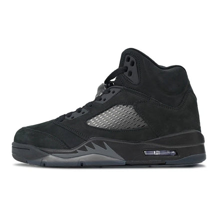 Men's Nike Air Jordan 5 Black Cat Shoes
