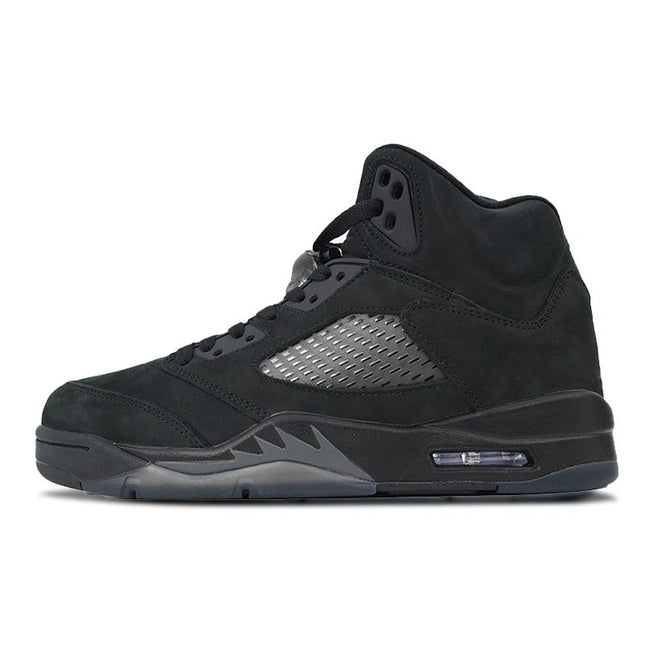 Men's Nike Air Jordan 5 Black Cat Shoes