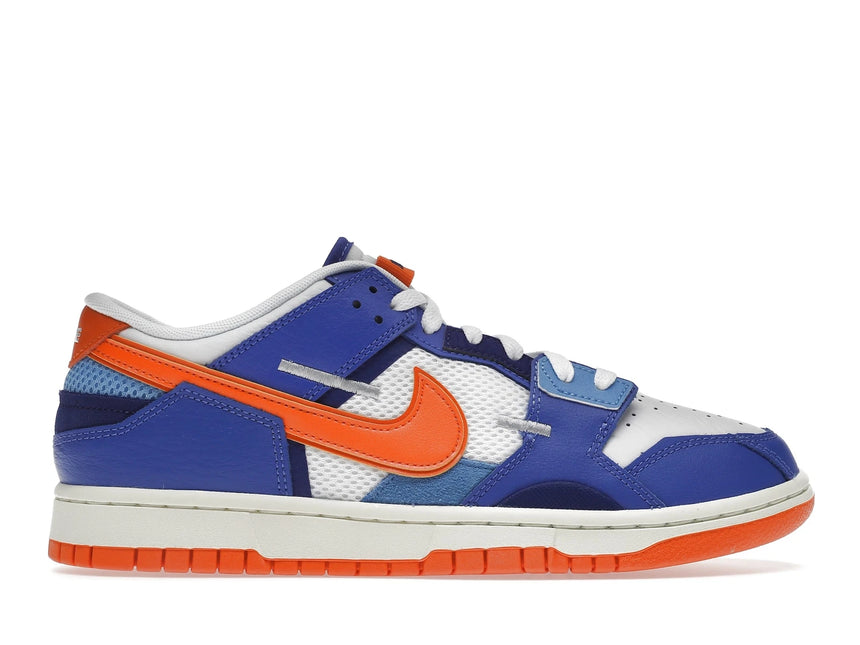 Men's  Nike Dunk Low Scrap Knicks Shoes