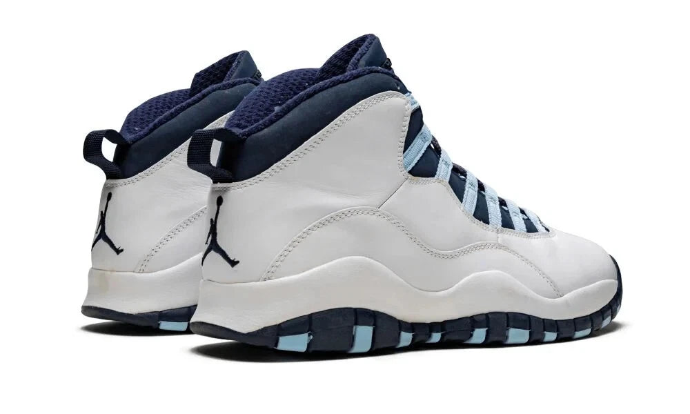 Men's Nike Air Jordan 10 Ice Blue Shoes