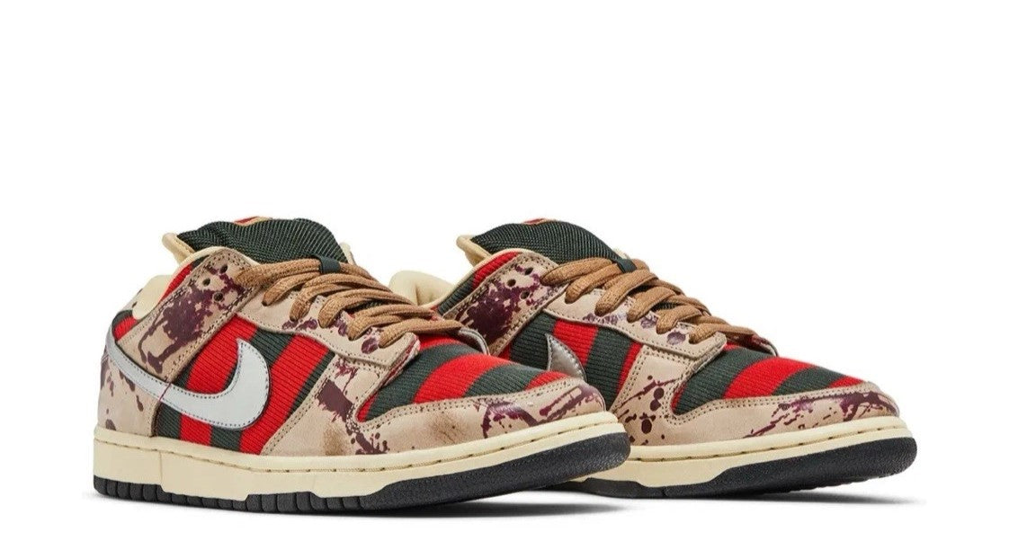 Men's Nike SB Dunk Low Freddy Krueger Shoes