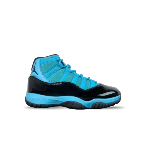 Men's Air Jordan 11  Black Blue Shoes