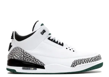 Men's Nike Air Jordan 3 Oregon Pit Crew Shoes