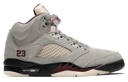 Men's A Ma Maniere x Air Jordan 5 Light Bone Shoes