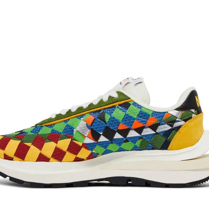 Men's Jean Paul Gaultier x sacai x Nike VaporWaffle Woven Green Gusto Shoes