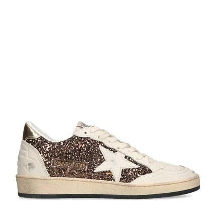 Golden Goose Women's Ball Star Glitter Low-Top Sneakers