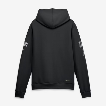 Philadelphia Eagles 2026 Salute to Service Sideline Dri-FIT Pullover Hoodie - Black