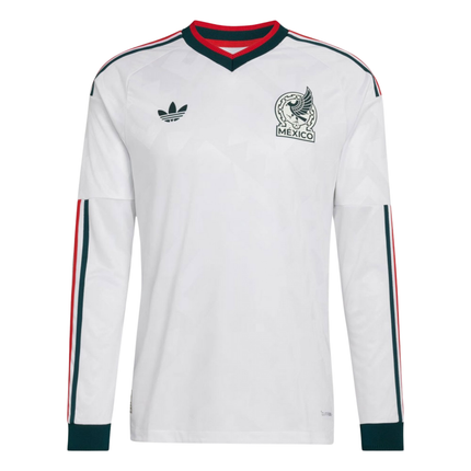 Mexico Long Sleeve Away Jersey 2026 - White