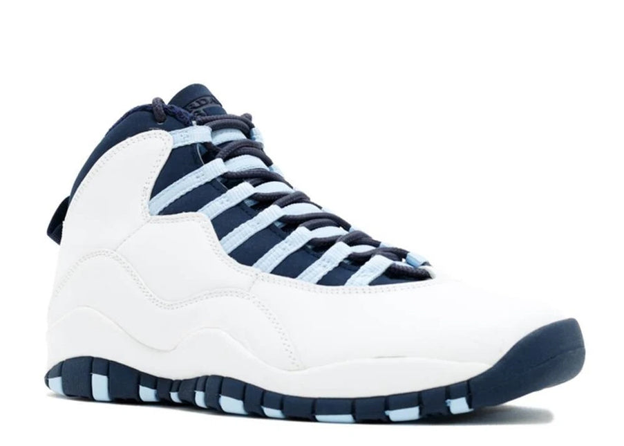 Men's Nike Air Jordan 10 Ice Blue Shoes