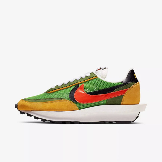 Men's Nike x Sacai LDWaffle Green Gusto Shoes