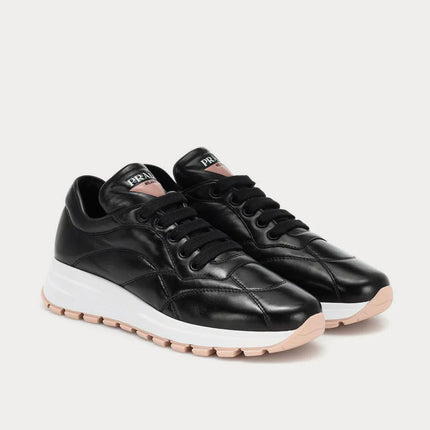 Men's Prada Prax 01 Re-Nylon 'Leather Black' Sneakers