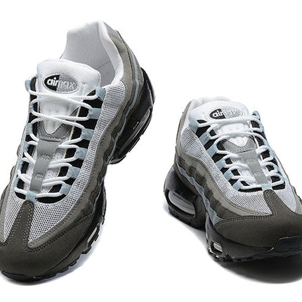 Men's Nike Air Max 95 Gradient Grey And Blue Shoes