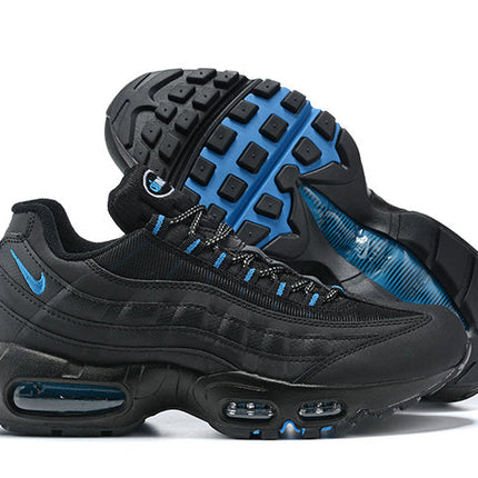 Men's Nike Air Max 95 Black Blue Shoes