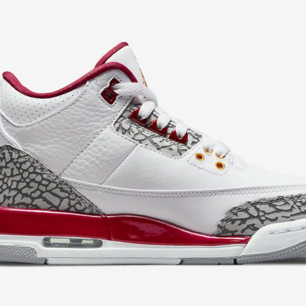 Men's Air Jordan 3 Cardinal Red Shoes