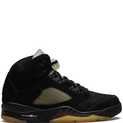 Men's Nike Air Jordan 5 Retro x A Ma Maniere 'Black' Shoes