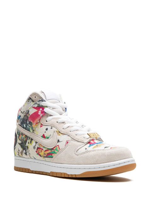 Men's  Nike SB Dunk High x Supreme Rammellzee Shoes