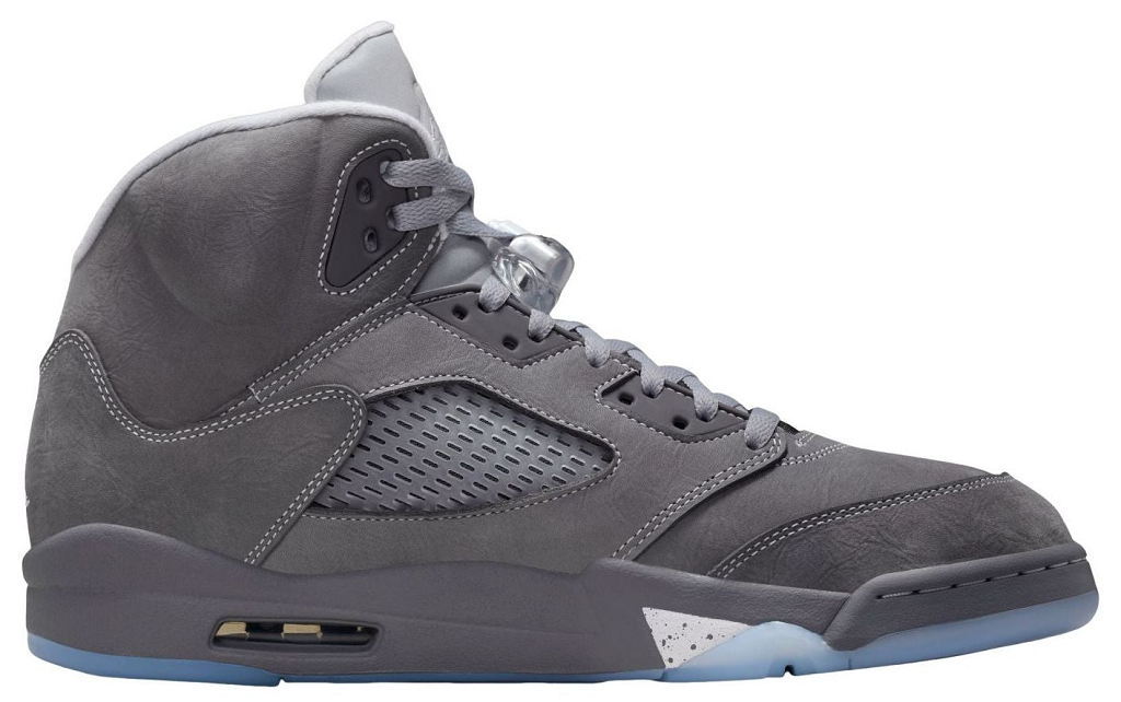 Men's Nike Air Jordan 5 Wolf Grey Shoes