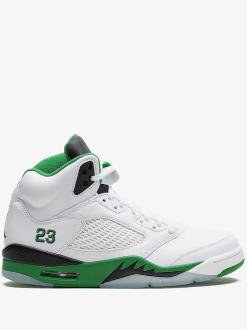Men's Nike Air Jordan 5 Lucky Green Shoes