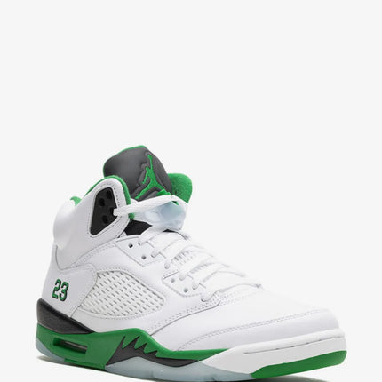 Men's Nike Air Jordan 5 Lucky Green Shoes